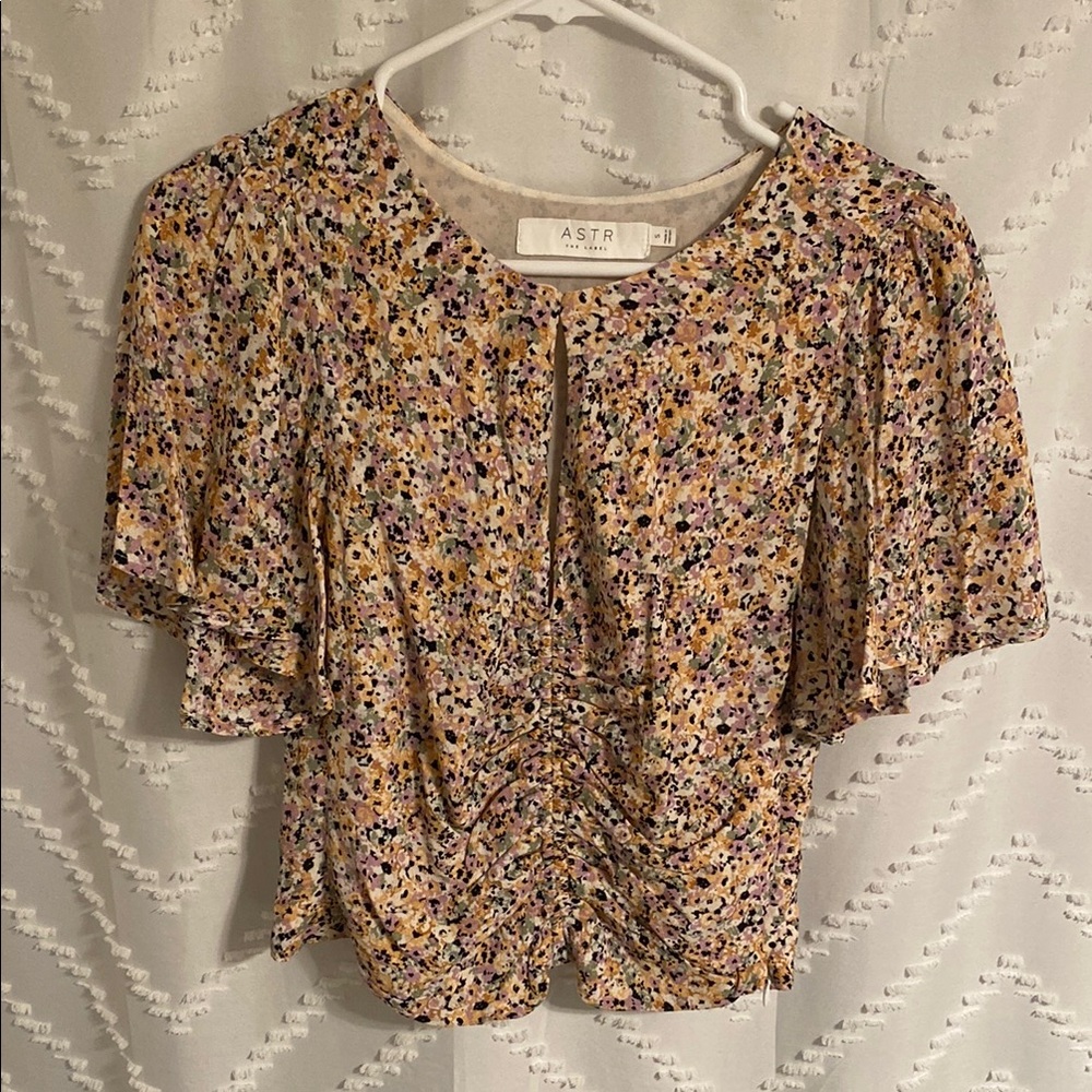Astr Floral Women's Top - Multicolor